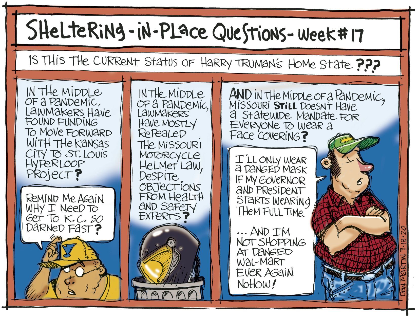 July 18: Week 17 of shelter-in-place